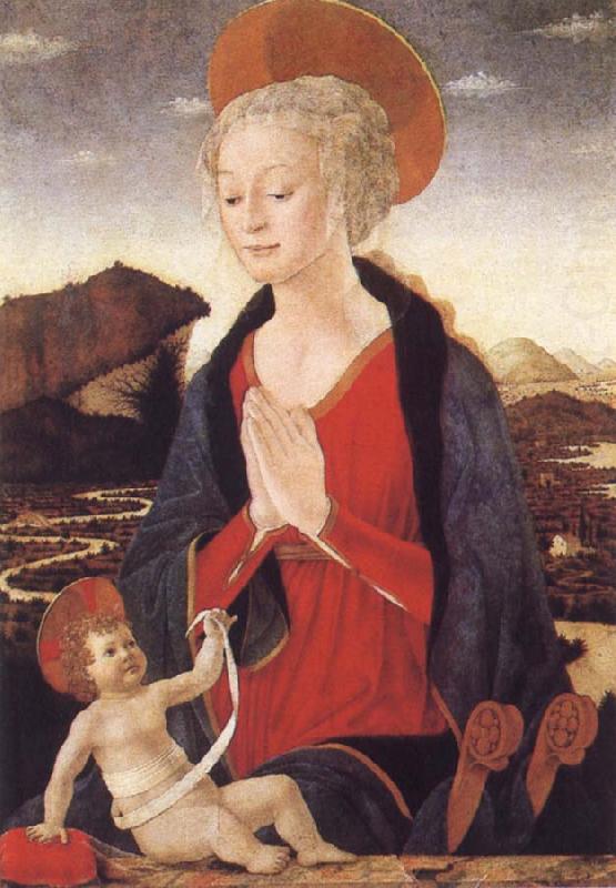 Alessio Baldovinetti Madonna and Child china oil painting image